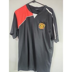 Manchester United Jersey Size US Men Large Man Utd Patch Y2K Vintage Soccer UK